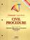 Cover of: Civil Procedure