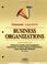Cover of: Business Organizations