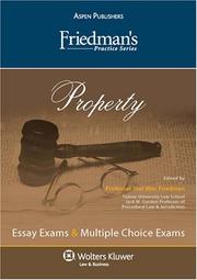 Friedman's Practice Series by Joel W. Friedman