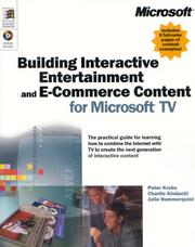 Cover of: Building Interactive Entertainment and E-Commerce Content for Microsoft TV