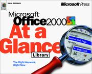 Cover of: Office 2000 At A Glance Library