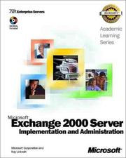 Cover of: Microsoft Exchange 2000 Server Implementation and Administration (Academic Learning Series) by Kay Unkroth