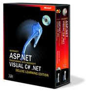 Cover of: Microsoft ASP.NET Programming with Microsoft Visual C# .NET Deluxe Learning Edition