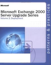 Cover of: Microsoft  Exchange 2000 Server Upgrade Series Volume 2: Deployment (Pro-Other)