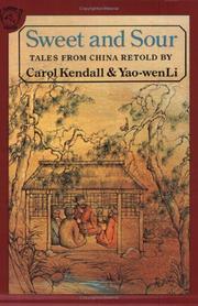 Cover of: Sweet and Sour by Yao-Wen Li, Carol Kendall