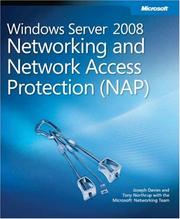 Cover of: Windows Server 2008 Networking and Network Access Protection (NAP)