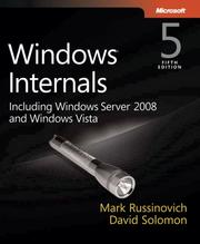 Cover of: Windows® Internals by David A. Solomon