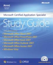 Cover of: The Microsoft Certified Application Specialist Study Guide (EPG-Other) (EPG-Other) by Joan Preppernau
