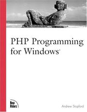 Cover of: PHP Programming for Windows
