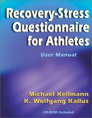 Cover of: The Recovery-Stress Questionnaire for Athletes: User Manual
