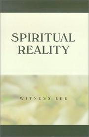 Cover of: Spiritual Reality