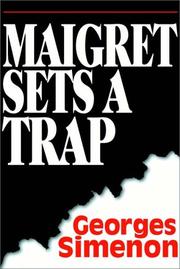 Cover of: Maigret Sets A Trap by Georges Simenon
