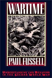 Cover of: Wartime by Paul Fussell, Paul Fussell