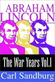 Cover of: Abraham Lincoln by Carl Sandburg