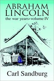 Cover of: Abraham Lincoln by Carl Sandburg