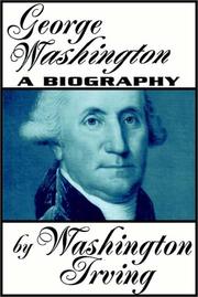 Cover of: George Washington by Washington Irving