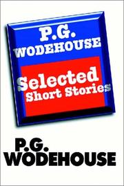 Cover of: P. G. Wodehouse by P. G. Wodehouse