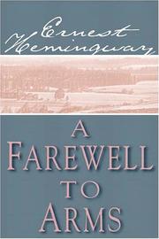 Cover of: A Farewell to Arms by Ernest Hemingway