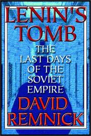 Cover of: Lenin's Tomb: The Last Days of the Soviet Empire