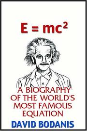 Cover of: E = Mc2 by David Bodanis