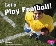 Cover of: Let's Play Football!