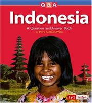 Cover of: Indonesia: A Question And Answer Book (Fact Finders)