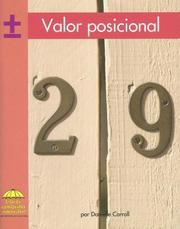 Cover of: Valor Posicional/ Place Value (Yellow Umbrella Books. Mathematics. Spanish.)