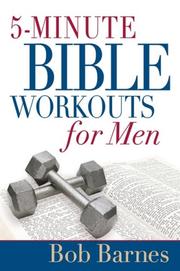 Cover of: 5-Minute Bible Workouts for Men by Bob Barnes