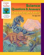 Cover of: Gifted & Talented: Science Questions & Answers: Dinosaurs: For Ages 6-8 (Gifted & Talented)