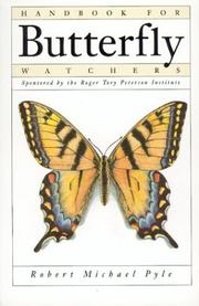 Cover of: Handbook for butterfly watchers