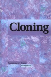 Cover of: Cloning (Contemporary Issues Companion)