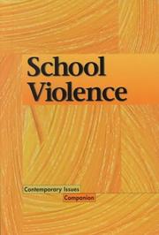 Cover of: School Violence by Bryan J. Grapes