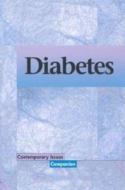 Cover of: Contemporary Issues Companion - Diabetes