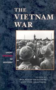 Cover of: Great Speeches in History - The Vietnam War