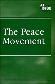 Cover of: The Peace Movement by Nancy Harris