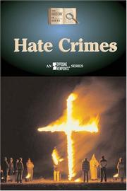 Cover of: Hate Crimes (History of Issues)