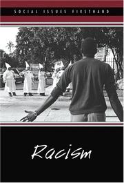 Cover of: Racism (Social Issues Firsthand)