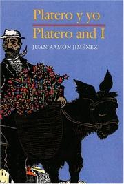 Cover of: Platero y yo / Platero and I by Myra Cohn Livingston
