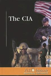 Cover of: The CIA (At Issue Series) by Julia Bauder