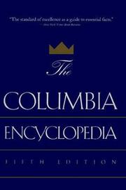 Cover of: The Columbia Encyclopedia by Columbia University Press