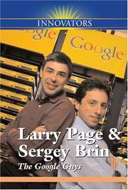 Cover of: Larry Page and Sergey Brin: The Google Guys (Innovators)