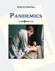 Cover of: Pandemics (Writing the Critical Essay: An Opposing Viewpoints Guide)