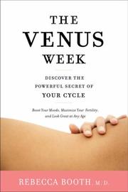 Cover of: Venus Week by M.D. Rebecca Booth