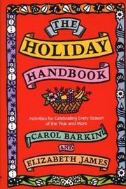 Cover of: The holiday handbook by Carol Barkin