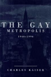 Cover of: The gay metropolis