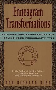 Cover of: Enneagram transformations by Don Richard Riso