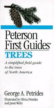 Cover of: Peterson first guide to trees