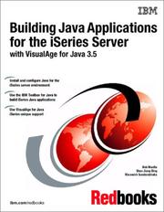 Cover of: Building Java Applications for the Iseries Server With Visualage for Java 3.5