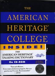 Cover of: The American Heritage College Dictionary (Book and CD Edition) by Editors of The American Heritage Dictionaries