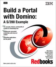 Cover of: Build a Portal With Domino: A S/390 Example